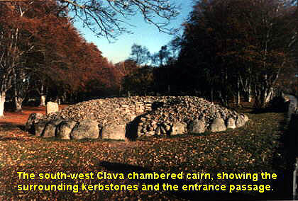 Clava cairns SW