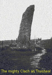 Clach an Truisheal standing stone - photo